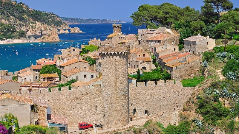 Utflykt 3: Slottsstaden Tossa de Mar (inkl. lunch)